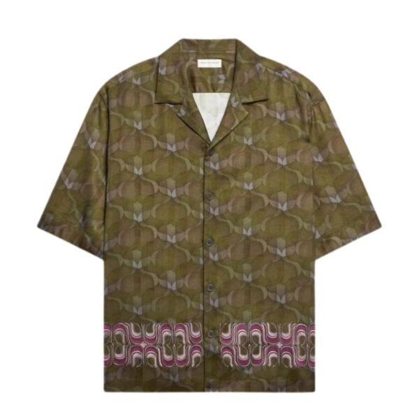 DRIES VAN NOTEN EMBROIDERED SHIRT