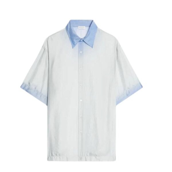 DRIES VAN NOTEN SILK OMBRE SHIRT