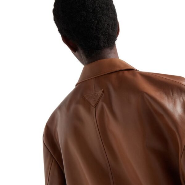 PRADA NAPPA LEATHER JACKET - Image 5