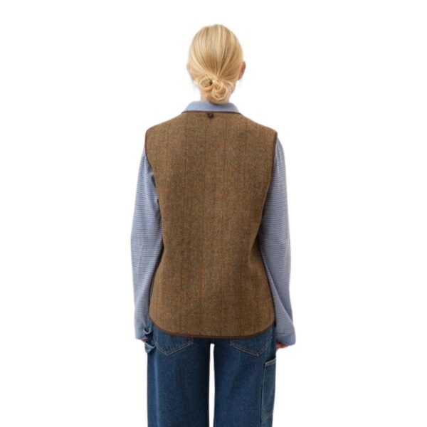 SAKS POTTS MAIS VEST CHECK - Image 10