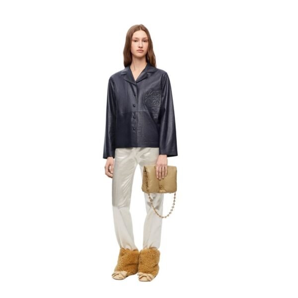 LOEWE PYJAMA BLOUSE IN NAPPA LAMBSKIN - Image 5