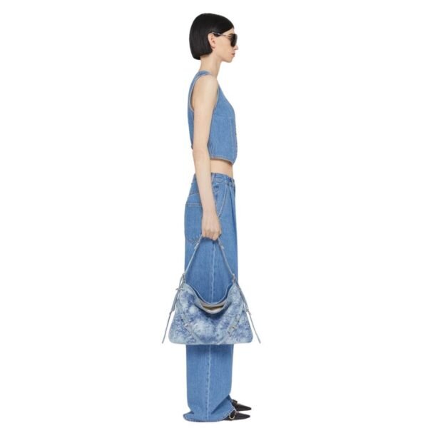 GIVENCHY VOYOU WAISTCOAT IN DENIM - Image 3