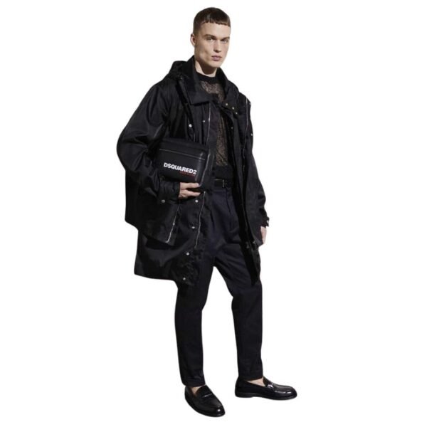 DSQUARED2 BLACK PARKA - Image 6