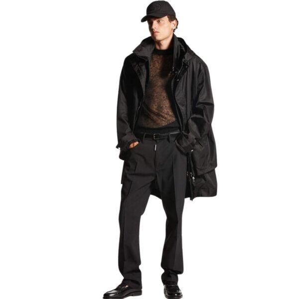 DSQUARED2 BLACK PARKA - Image 7