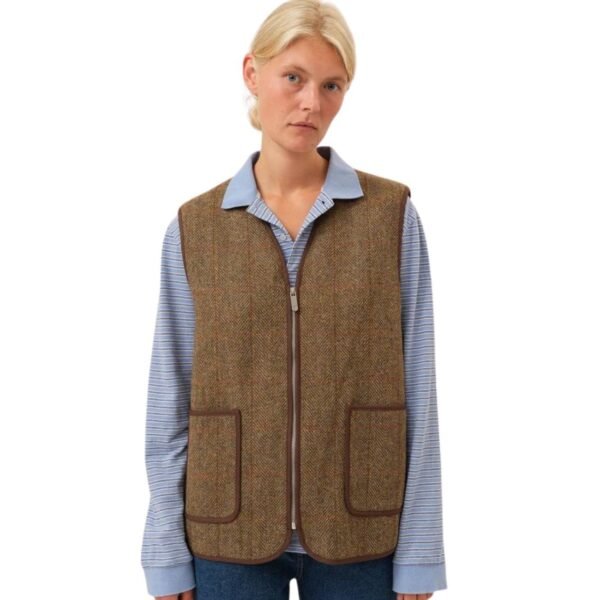 SAKS POTTS MAIS VEST CHECK - Image 4