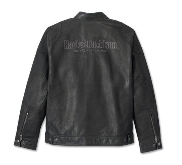 HARLEY DAVIDSON MENS NUMBER 1 LEATHER JACKET - Image 2