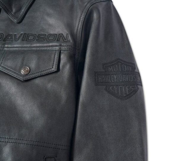 HARLEY DAVIDSON MEN IRON MOUNTAIN LEATHER JACKET - Image 3