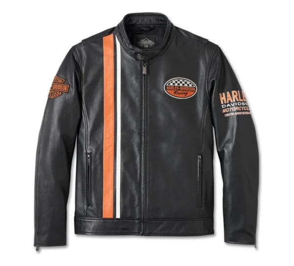 Harley Davidson Men's 120th Anniversary Leather Jacket