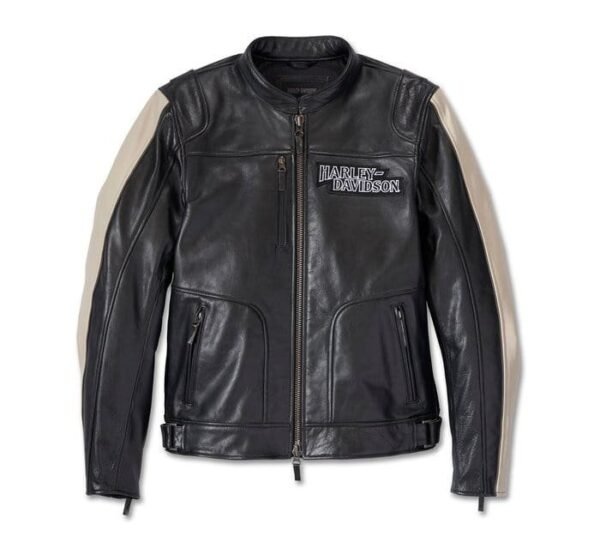 HARLEY DAVIDSON MEN ENDURO SCREAMING EAGLE LEATHER JACKET