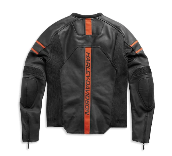 Harley Davidson Men's Brawler Leather Jacket - Image 2