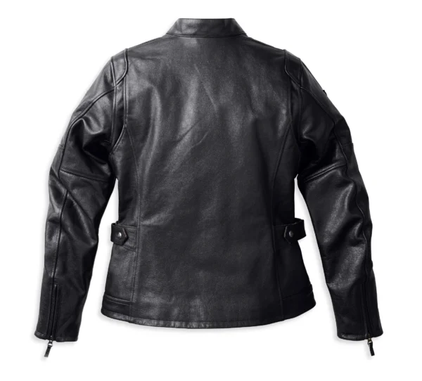 Women's Enduro Leather Riding Jacket - Image 2