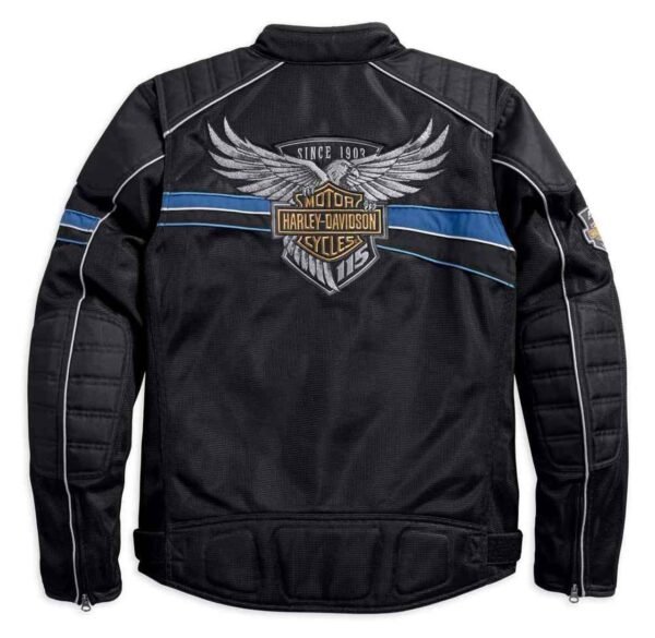 Harley-Davidson Men's 115th Anniversary Mesh Riding Jacket - Image 2