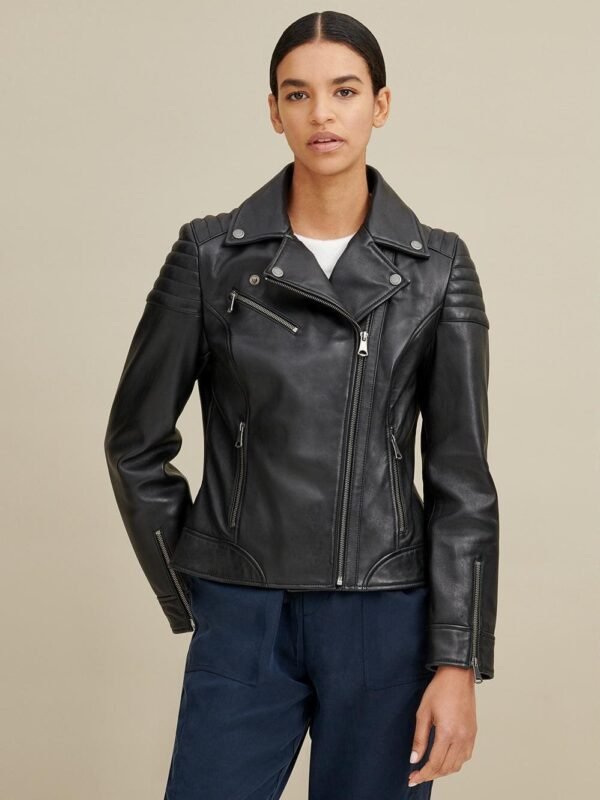 Leather Moto Jacket