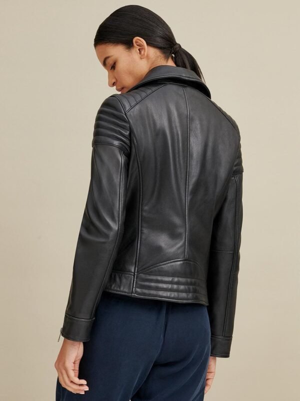 Leather Moto Jacket - Image 2