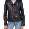 Women's Leather Motorcycle Jacket