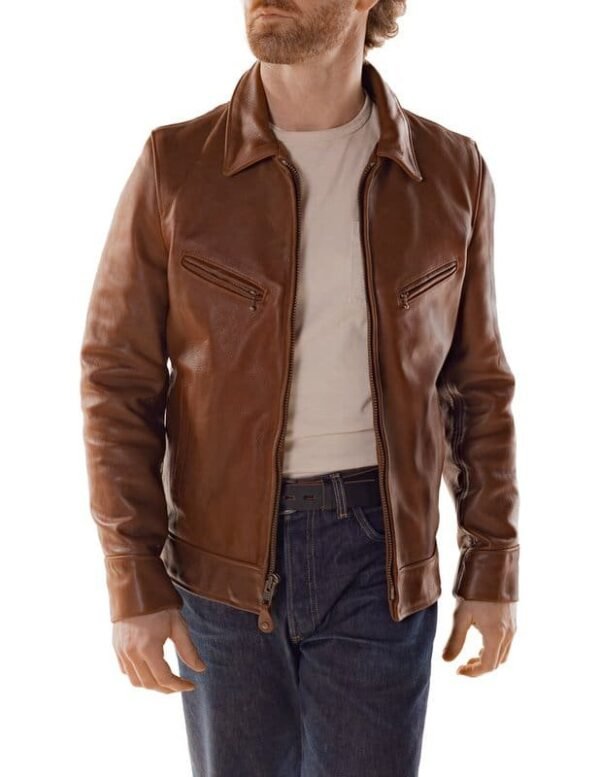 Antique Cowhide Rancher Jacket - Image 4