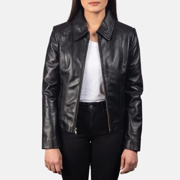 Colette Leather Jacket - Image 3