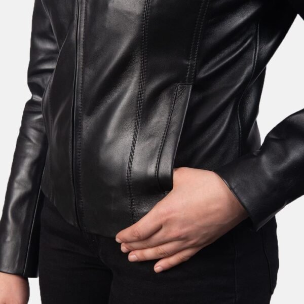 Colette Leather Jacket - Image 6