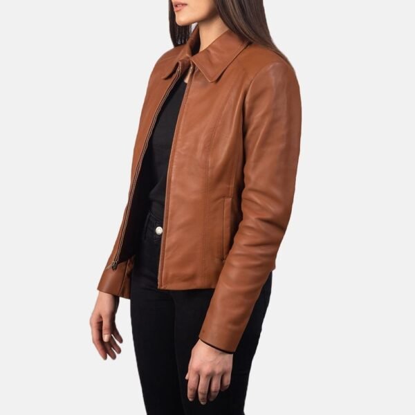 Colette Leather Jacket - Image 7