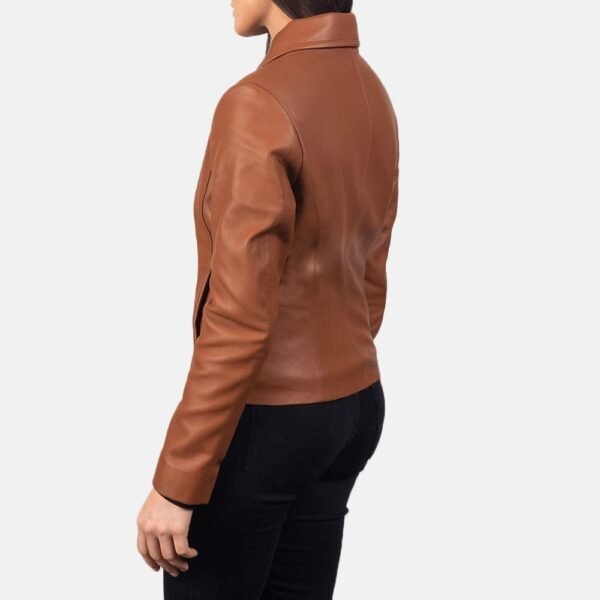 Colette Leather Jacket - Image 9