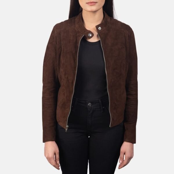 Kelsee  Leather Biker Jacket - Image 2