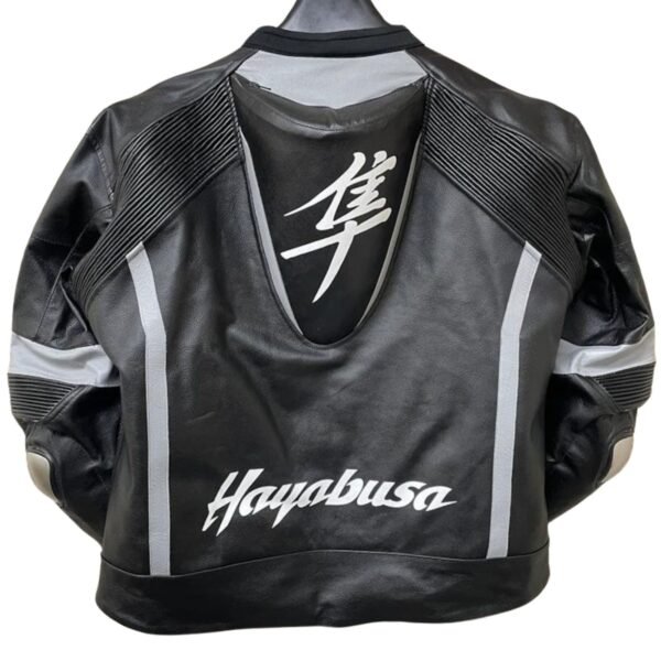 SUZUKI HAYABUSA MOTORBIKE RACING LEATHER JACKET - Image 2