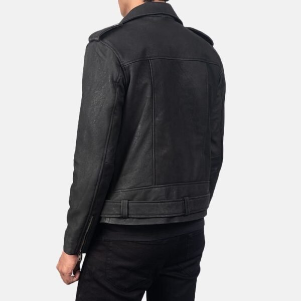 Biker Leather Jacket Men - Image 22