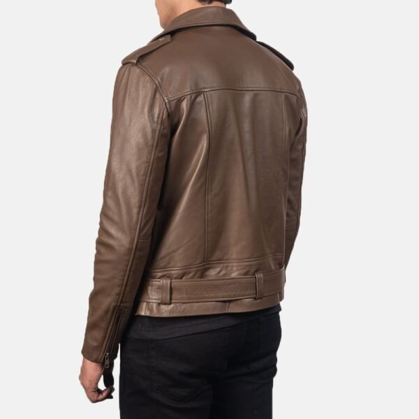 Biker Leather Jacket Men - Image 12