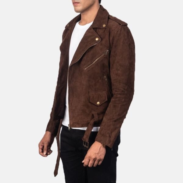 Biker Leather Jacket Men - Image 16