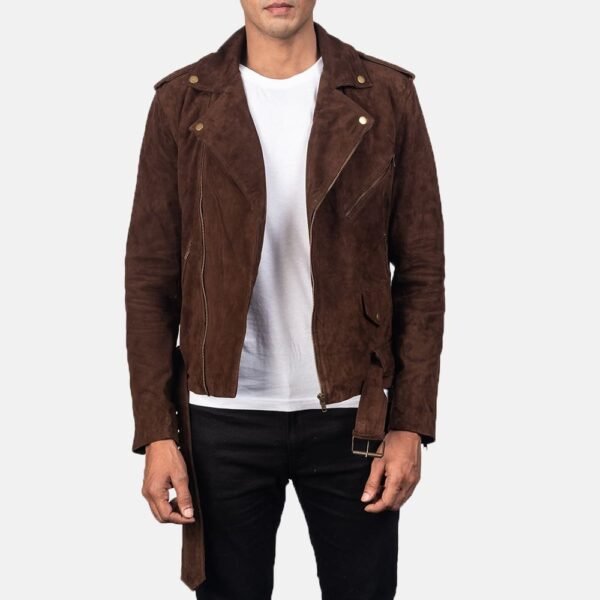 Biker Leather Jacket Men - Image 17