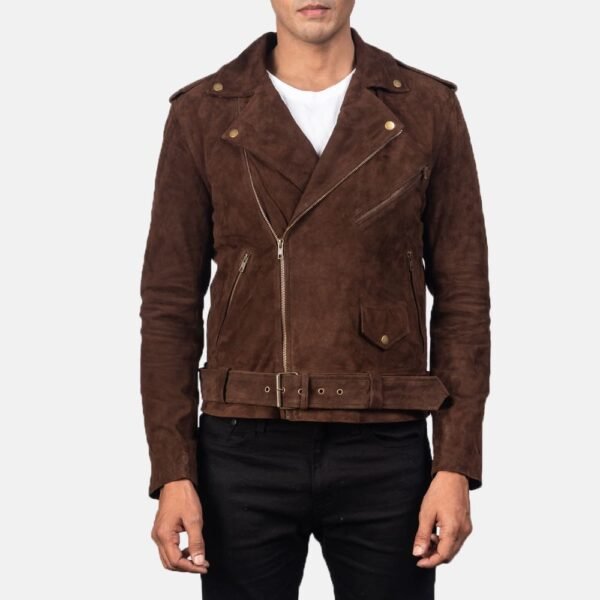 Biker Leather Jacket Men - Image 18