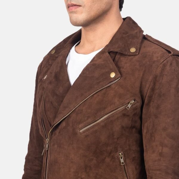 Biker Leather Jacket Men - Image 19