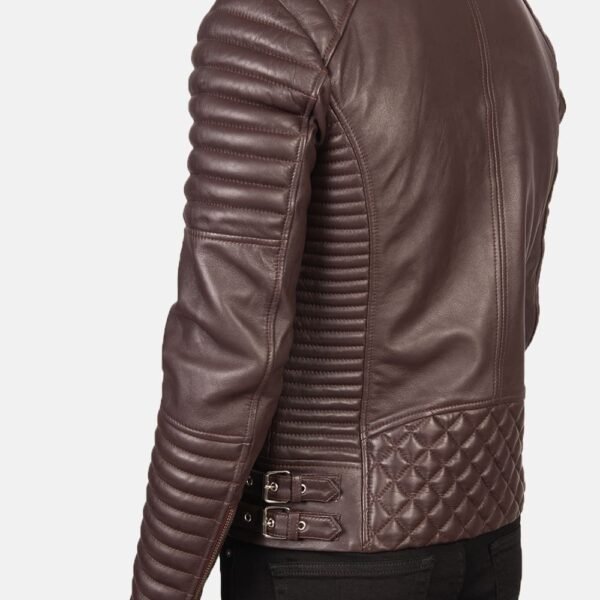 Biker Style Leather Jacket Men - Image 13