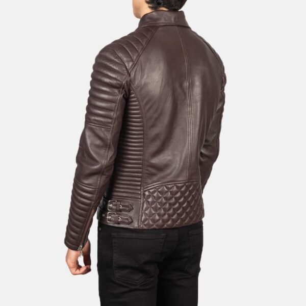 Biker Style Leather Jacket Men - Image 16