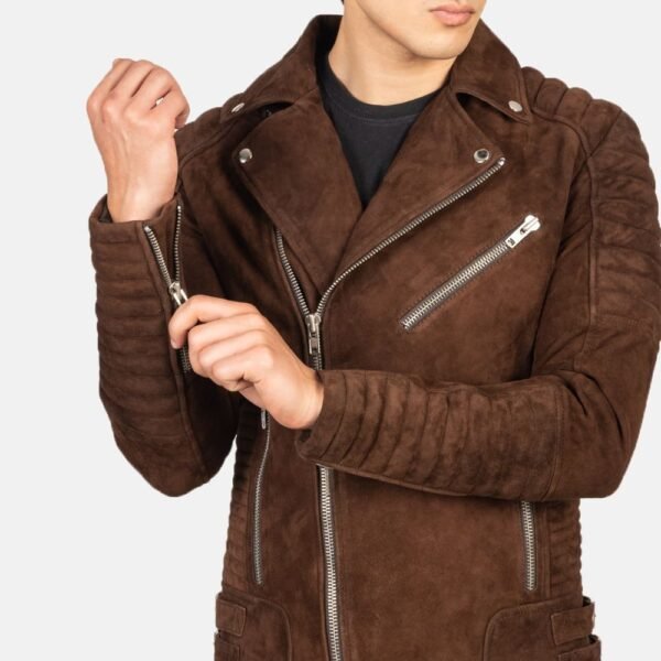 Biker Style Leather Jacket Men - Image 18