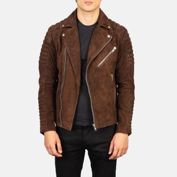 Biker Style Leather Jacket Men - Image 19