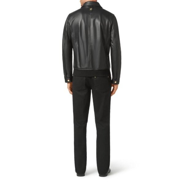 BILLIONAIRE LEATHER BOMBER - Image 2