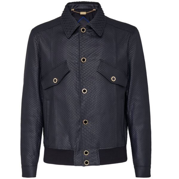 BILLIONAIRE LEATHER JACKET LUXURY - Image 2