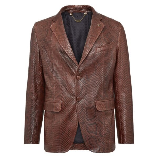 BILLIONAIRE LEATHER BLAZER LUXURY