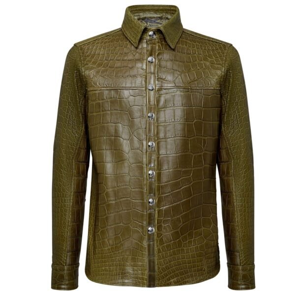 BILLIONAIRE CROCODILE LEATHER SHIRTS LUXURY