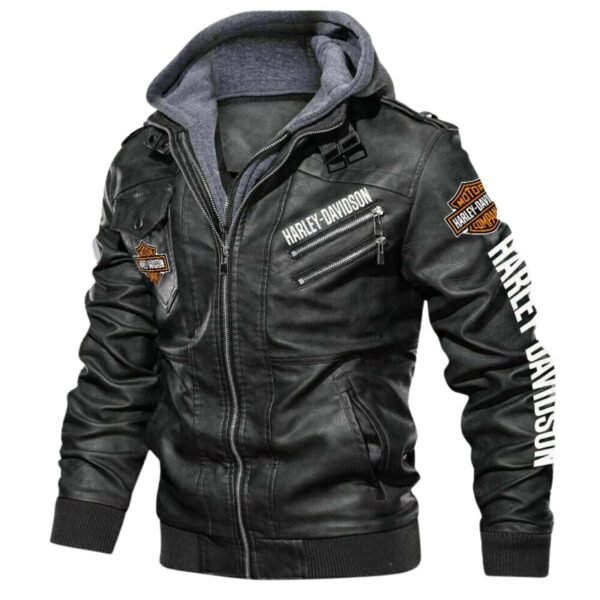 HARLEY DAVIDSON - FAUX LEATHER JACKET