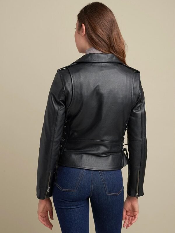 CLEO ASYMMETRICAL RIDER JACKET - Image 2