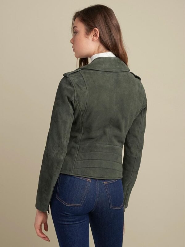 Jackie Asymmetrical Moto Jacket - Image 2