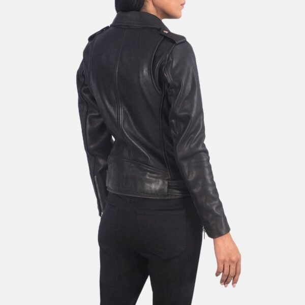 Alison Leather Biker Jacket - Image 19