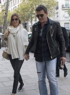 ANTONIO BANDERAS LEATHER JACKET