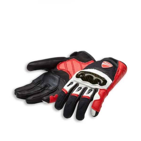 DUCATI FABRIC-LEATHER GLOVES COMPANY C1 - Image 2