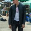 LEWIS TAN FISTFUL OF VENGENCE LEATHER JACKET
