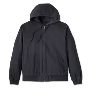 Bar & Shield Workwear Hooded Jacket - Harley Black