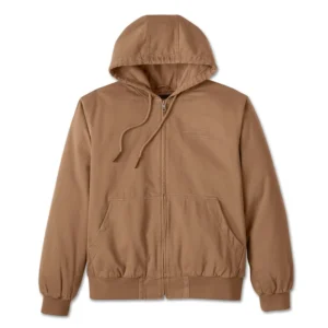 Bar & Shield Workwear Hooded Jacket - Toffee