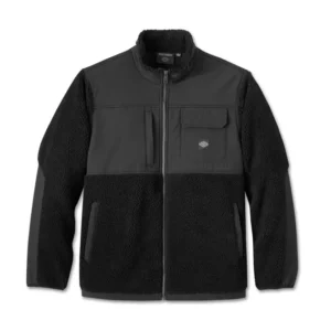 Harley Davidson Sherpa Full Zip - Harley Black